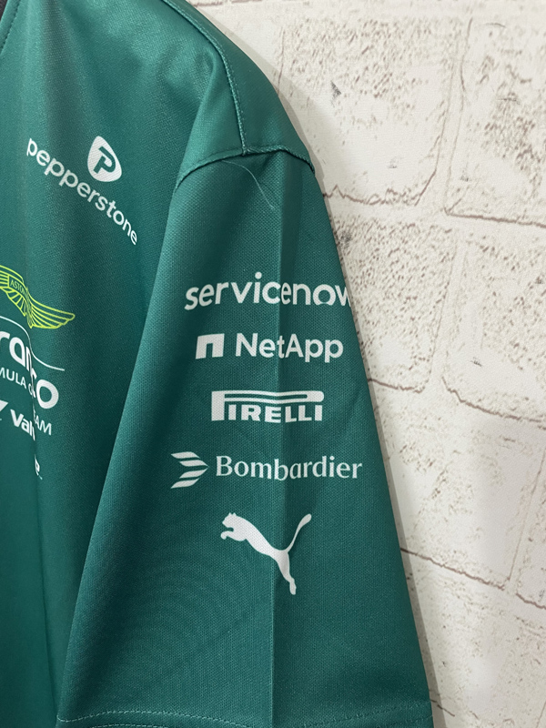 2024 F1 Aston Martin T-Shirts Racing Suit (圆领)