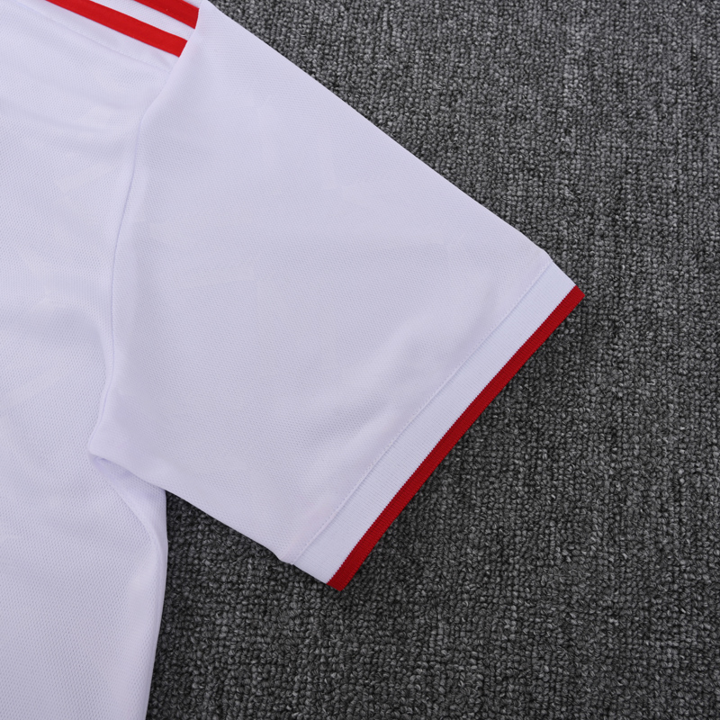 25-26 Man Utd White Polo Short Sleeve