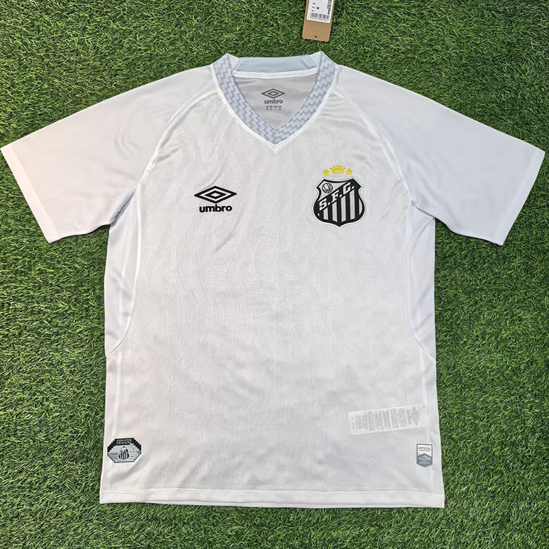 25-26 Santos FC Home Fans Soccer Jersey