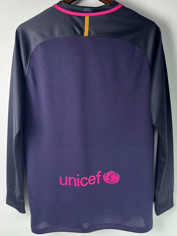 2016-2017 BAR Away Long Sleeve Retro Soccer Jer...