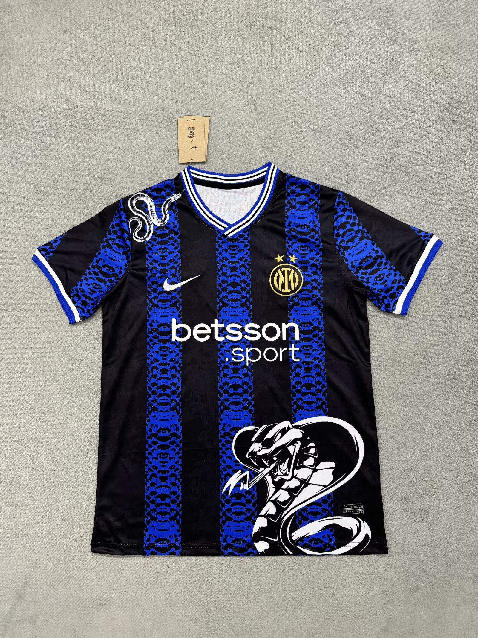24-25 INT Blue Special Edition Fans Soccer Jersey *花蛇