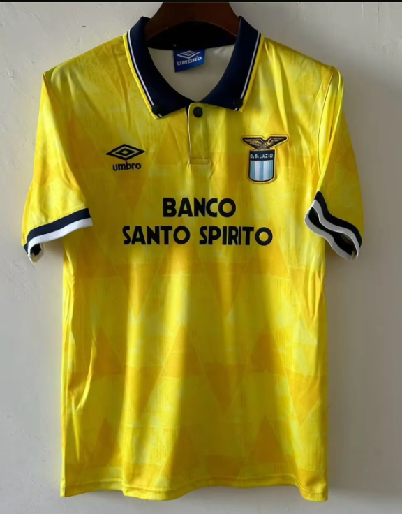 1991 Lazio Away Retro Soccer Jersey