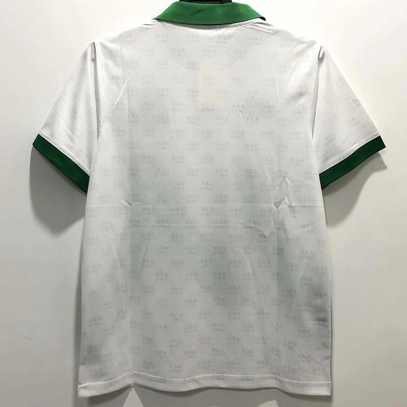 1995 Mexico Away White Retro Soccer Jersey