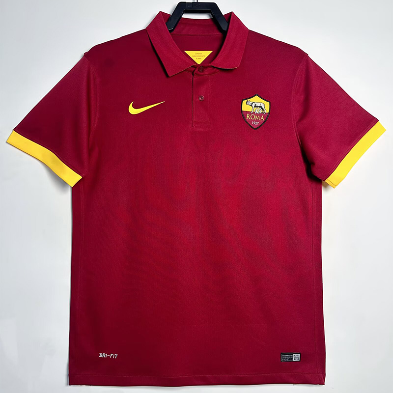 2014-2015 Roma Home Retro Soccer Jersey