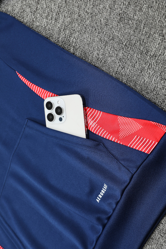 24-25 ManUtd Royal blue Hoodie Tracksuit (卫衣套装)