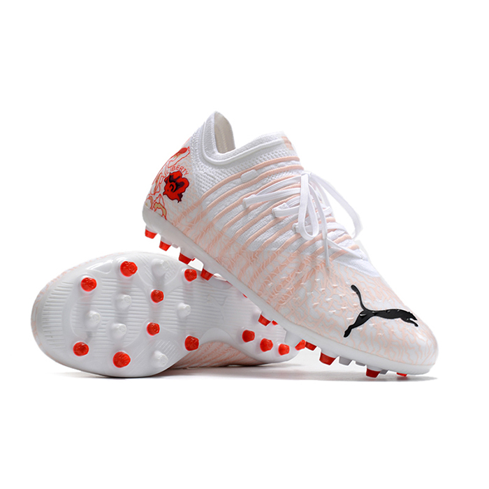 Future Z 1.4 Liberty MG Soccer Shoes-White/Red-4178401