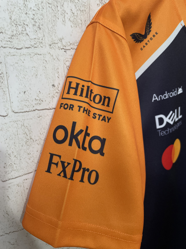 2025 McLaren NORRIS #4 Black Racing Suit (圆领)