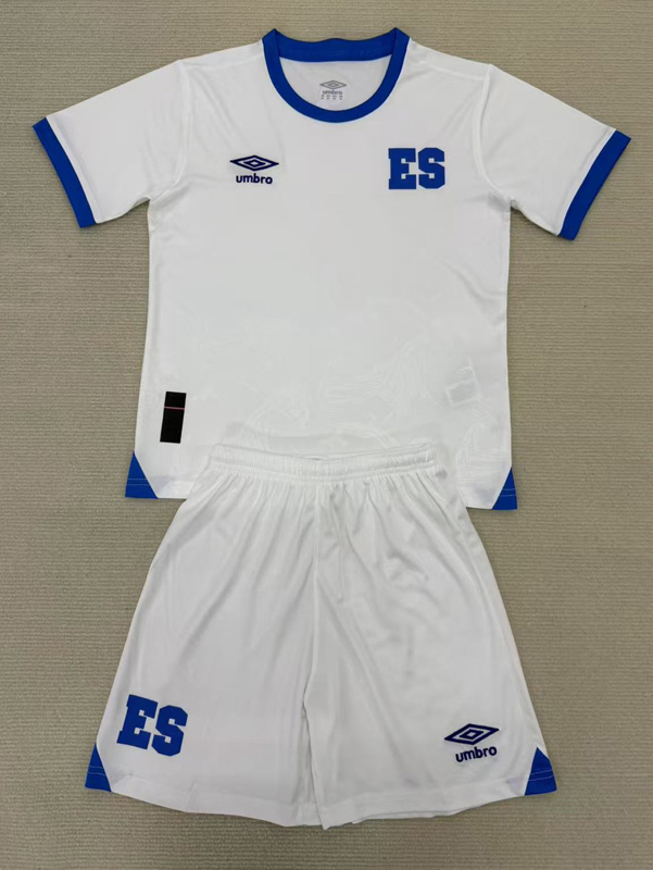 25-26 Salvador Away Kids Soccer Jersey