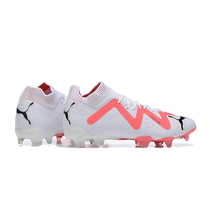 Future Ultimate FG Soccer Shoes-White/Pink-8803832