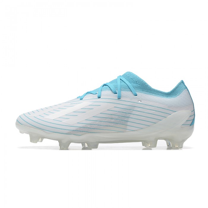X Speedportal .1 2022 World Cup Boots FG Soccer Shoes-White/Blue-2692006