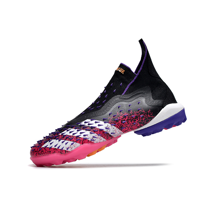 PREDATOR FREAK .1 TF High Soccer Shoes-Red/Black-2756833