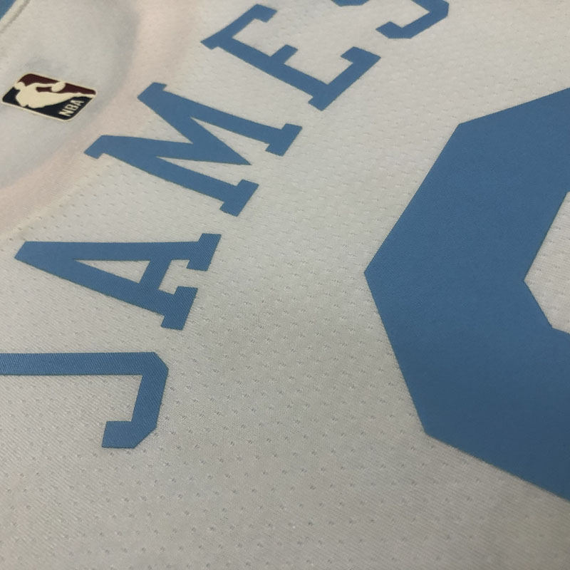 22-23 LAKERS JAMES #6 White Top Quality Hot Pre...