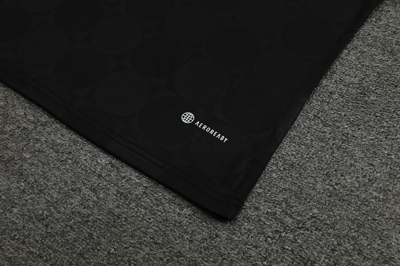 24-25 Man Utd Black Tank top and shorts suit