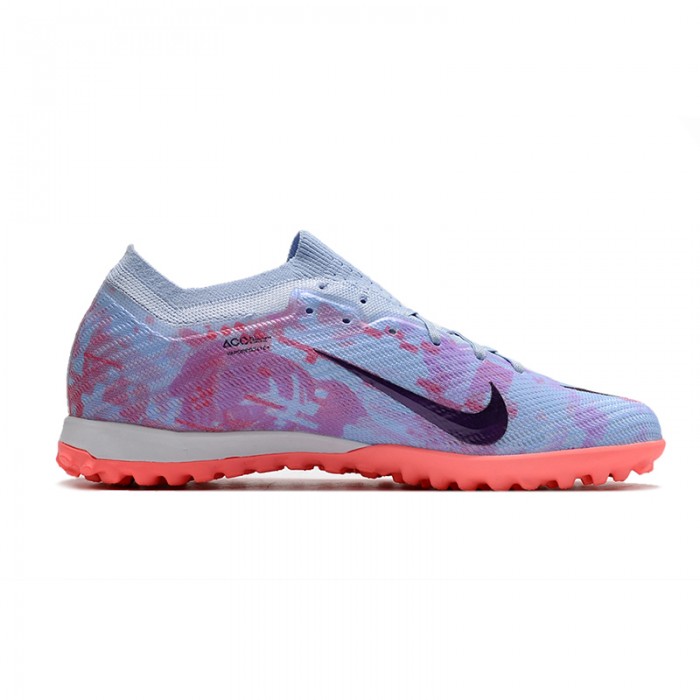 Air Zoom Mercurial Vapor XV Elite TF Soccer Shoes-Grey/Purple-8390043