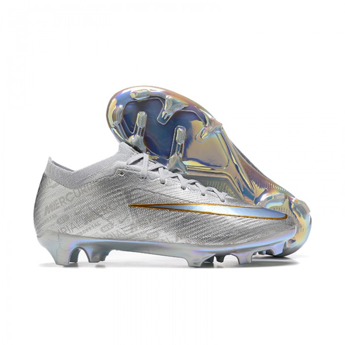 Zoom Vapor 15 Elite SE FG Soccer Shoes-Gray/Blue-6152418