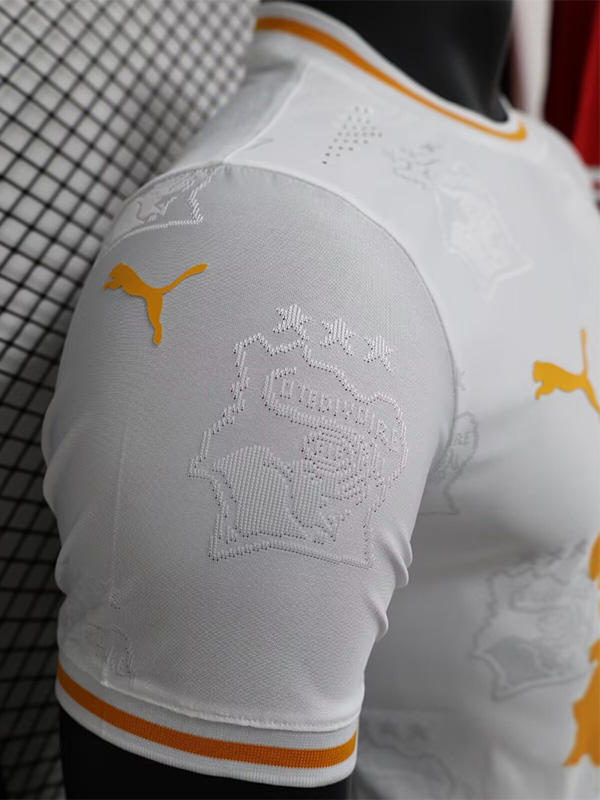 24-25 Ivory Coast White Special Edition Player Version Soccer Jersey