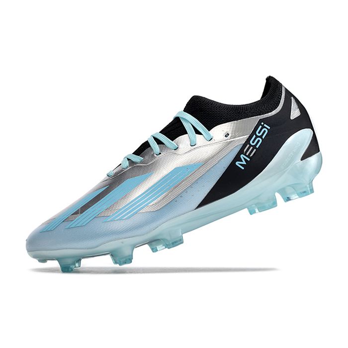 X 23 .1 FG Soccer Shoes-Silver/Black-4745858