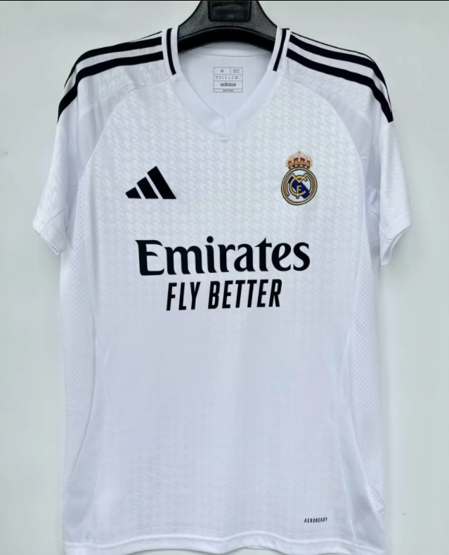 24-25 RMA Home 1:1 Fans Soccer Jersey