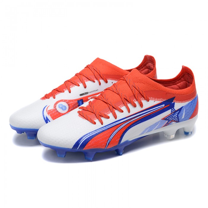 2022 World Cup Ultra Ultimate FG Soccer Shoes-White/Red-6291330