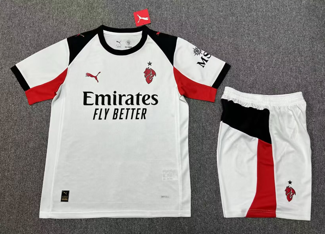 25-26 ACM AWAY  Kids Soccer Jersey