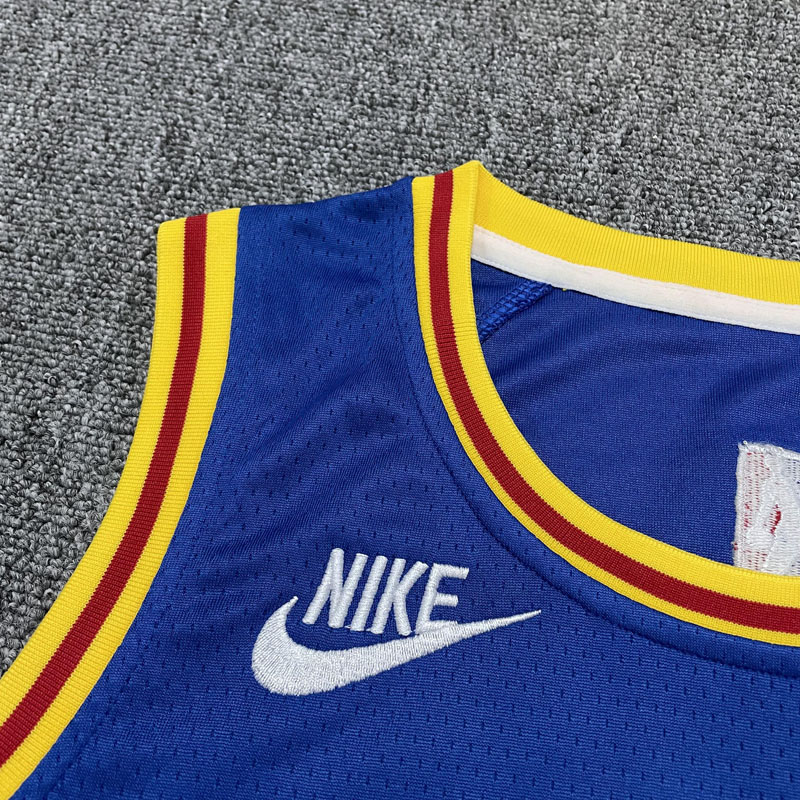 Warriors POOLE #3 Blue 75th Anniversary Retro N...