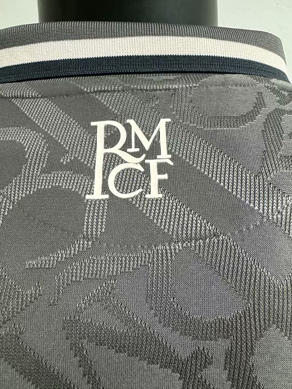24-25 RMA Grey  Player Version Soccer Jersey
