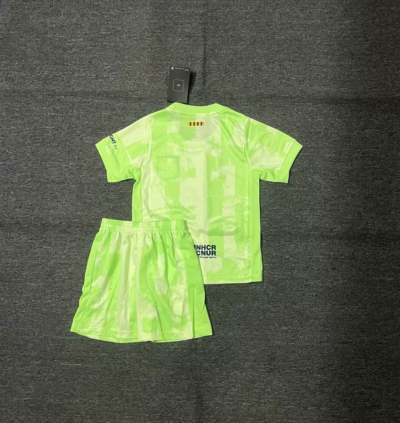 24-25 BAR Three Kids Soccer Jersey (胸前不带字)