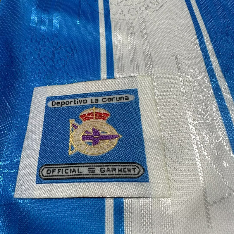 1997-1998 La Coruna Home Retro Soccer Jersey