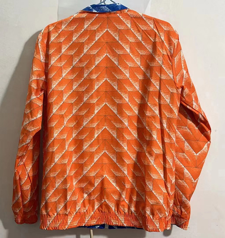 2023 Man Utd Blue & Orange Double Sided Windbreaker (双面风衣)慢联