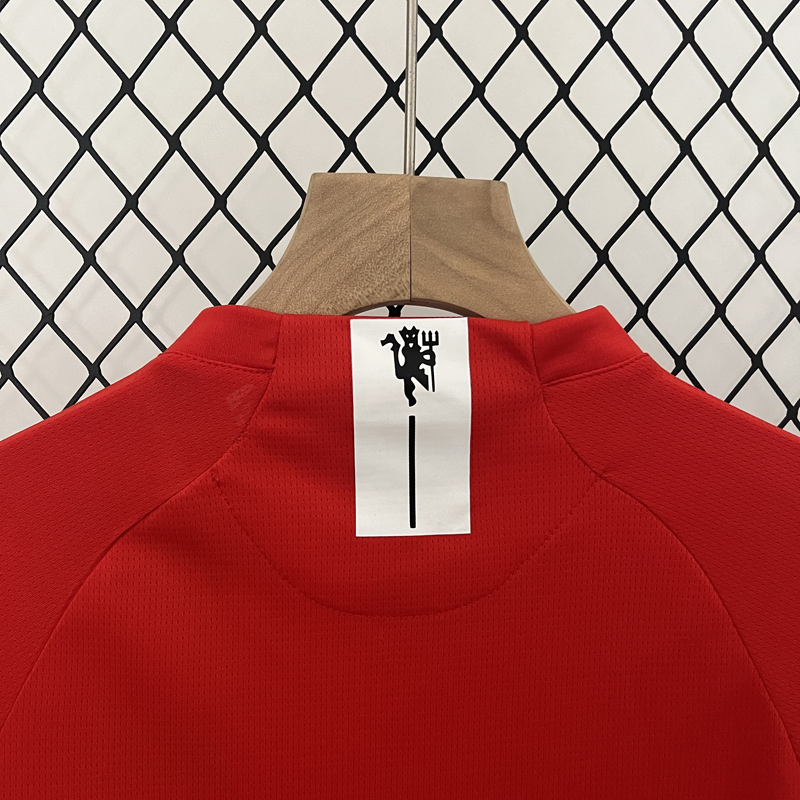 2007-2008 Man Utd Home Kids Retro Soccer Jersey...