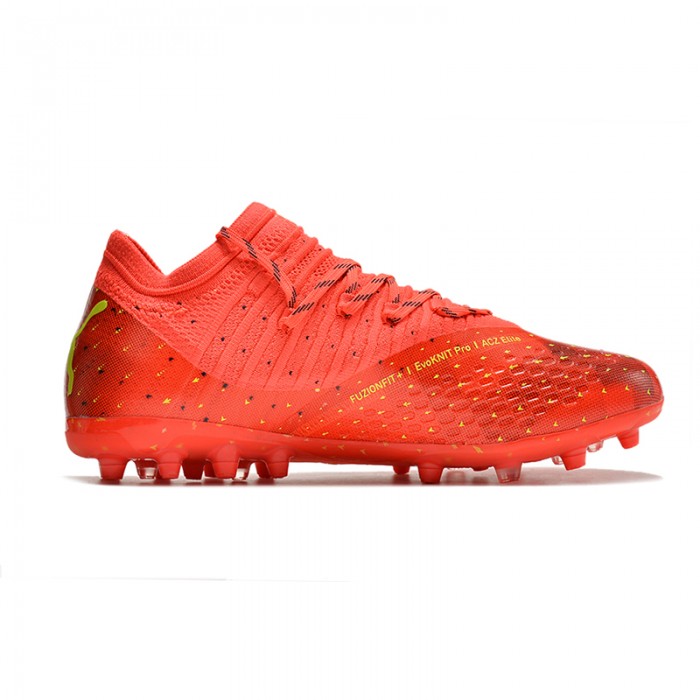 Neymar Future Z 1.3 Instinct MG Soccer Shoes-Red/Yellow-7952138