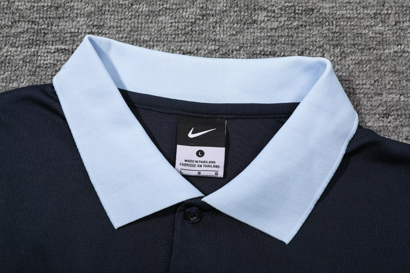 25-26 France Royal blue Polo Tracksuit