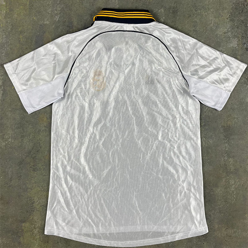 1998-2000 RMA Home Retro Soccer Jersey