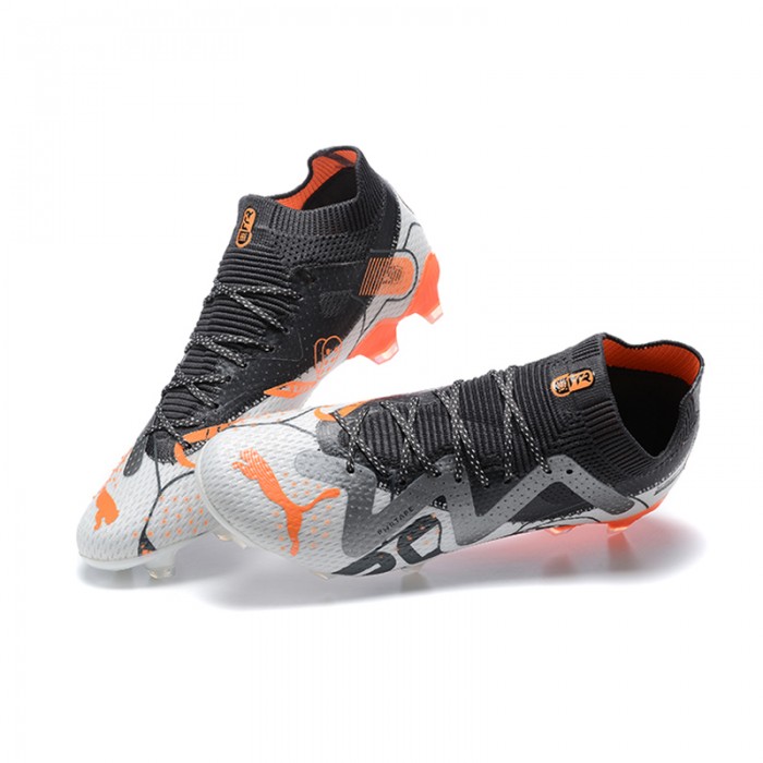 Future Ultimate FG Soccer Shoes-White/Black-2891159