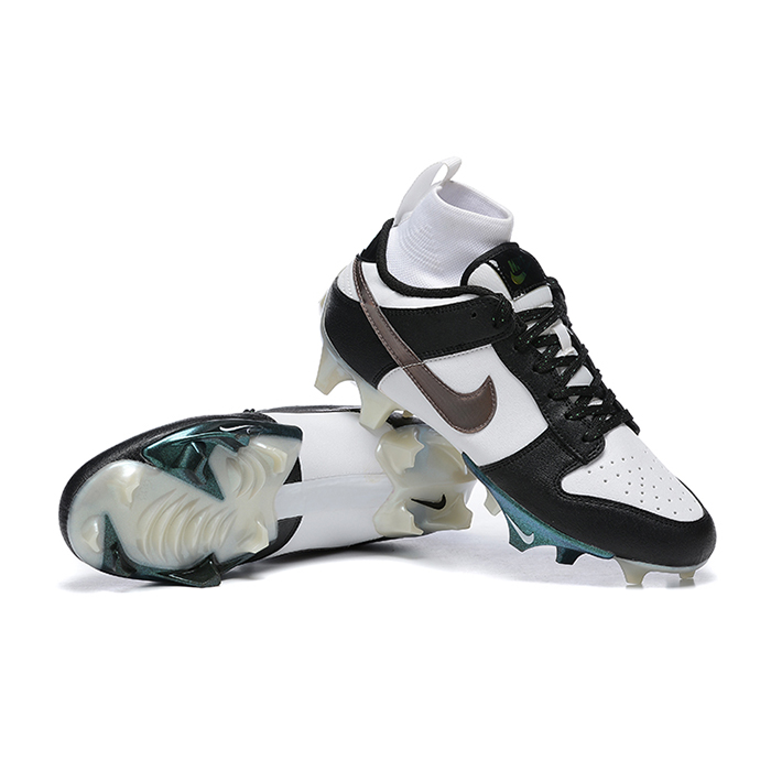 VaPOr Ede Dunk Panda Soccer Shoes-White/Black-6126736