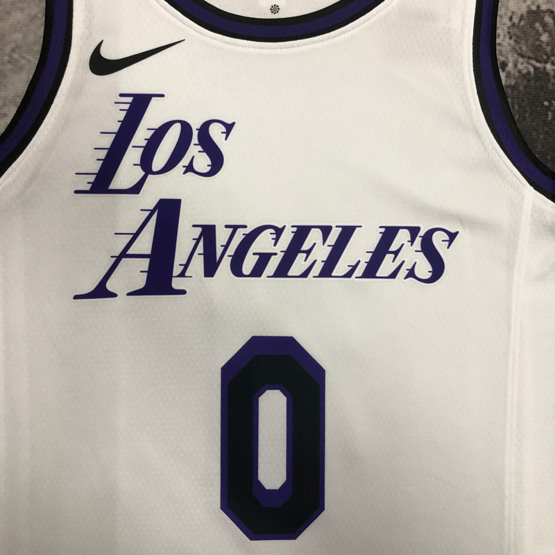 22-23 LAKERS WESTBROOK #0 White City Edition To...