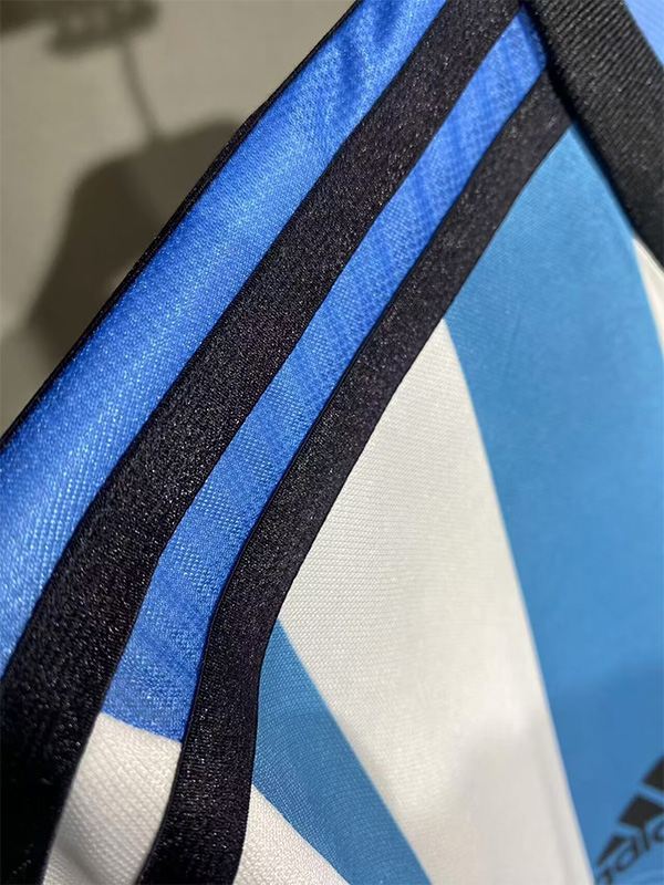 2014 Argentina Home Player Version 球员 Retro Soccer Jersey