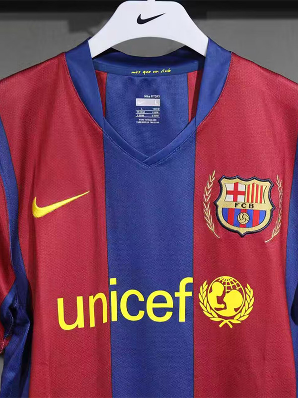 2007-2008 BAR Home Player Version 球员 Retro Soccer Jersey