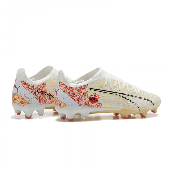 Ultra Ultimate FG Soccer Shoes-White/Yellow-4324021