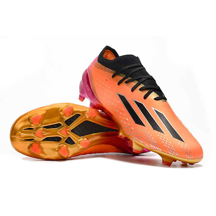 X Speedportal .1 2022 World Cup Boots FG Soccer Shoes-Orange/Black-1489391