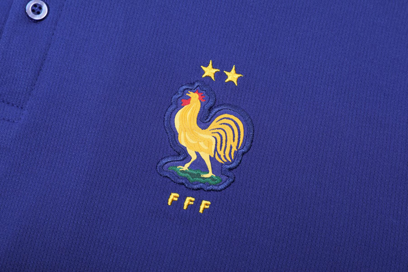 25-26 France Fancy blue Polo Tracksuit