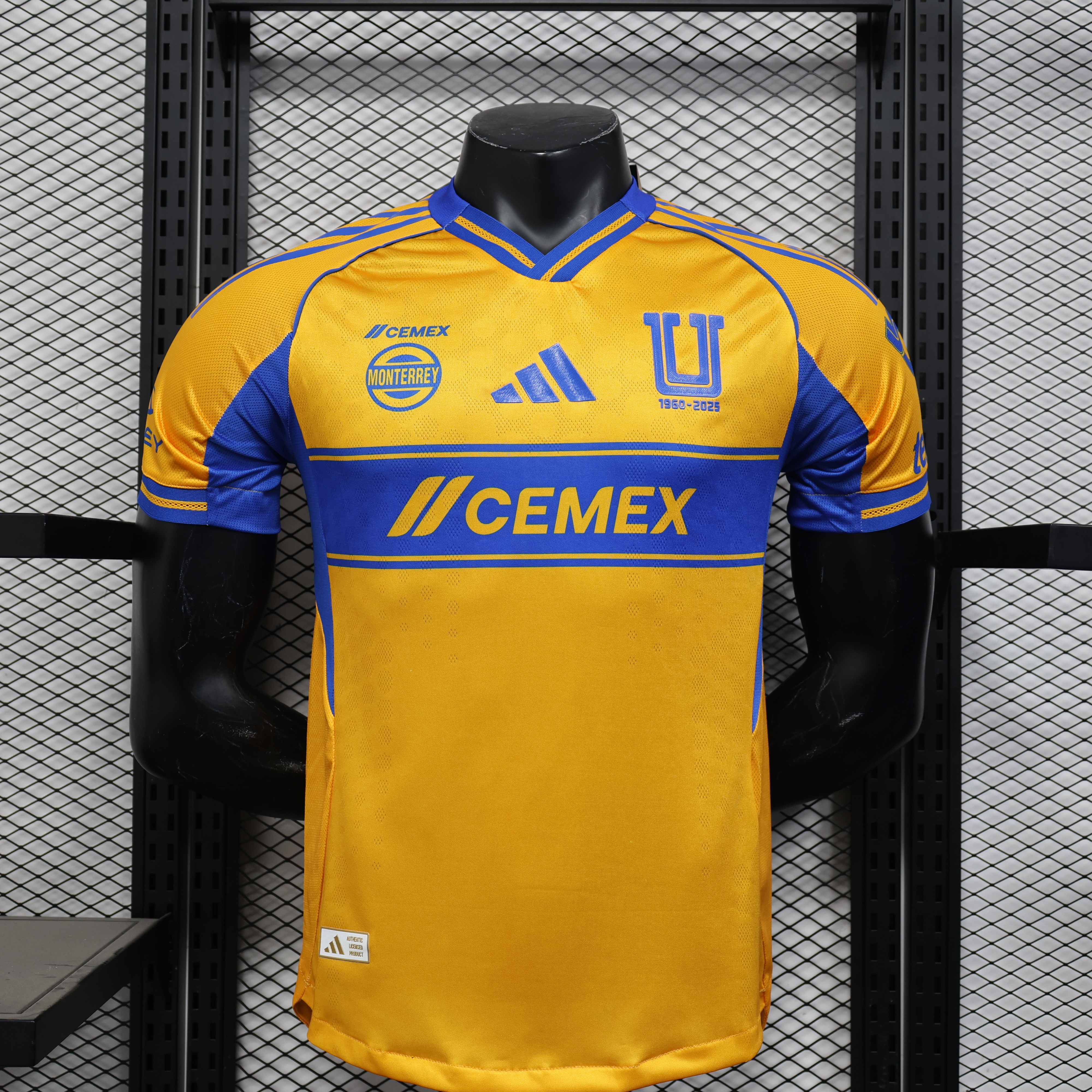 25-26 Tigres UANL Home Player Version Soccer Jersey