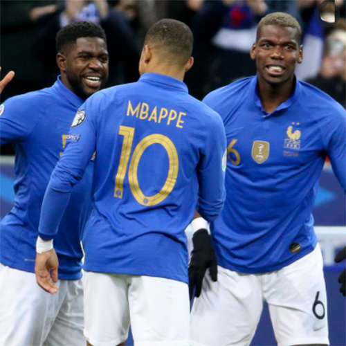 France 100th Anniversary Edition Blue Retro Soc...