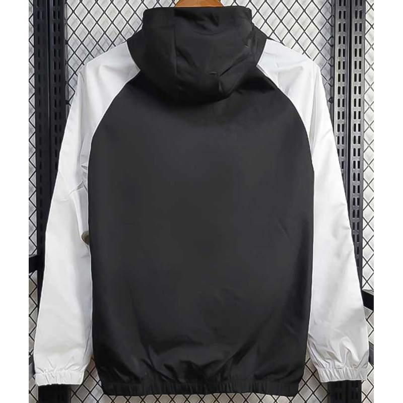 24-25 ManUtd Black Windbreaker (白袖)