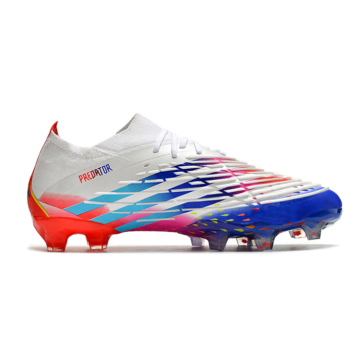 Predator FIFA World Cup Qatar 2022 Edge+ FG Soccer Shoes-White/Blue-1418036