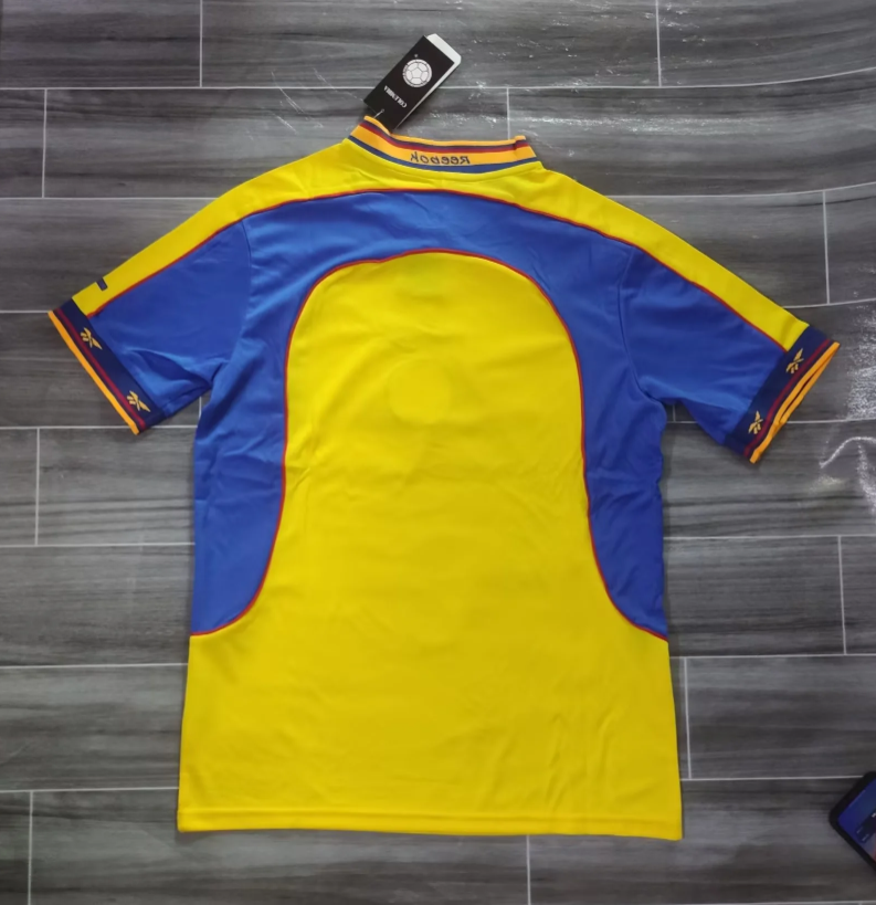 2001 Colombia Home Red Retro Soccer Jersey