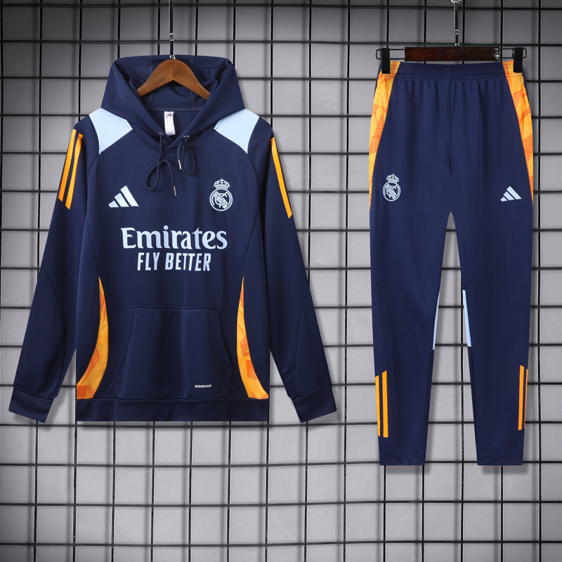 24-25 RMA Royal blue Hoodie Tracksuit (卫衣套装)