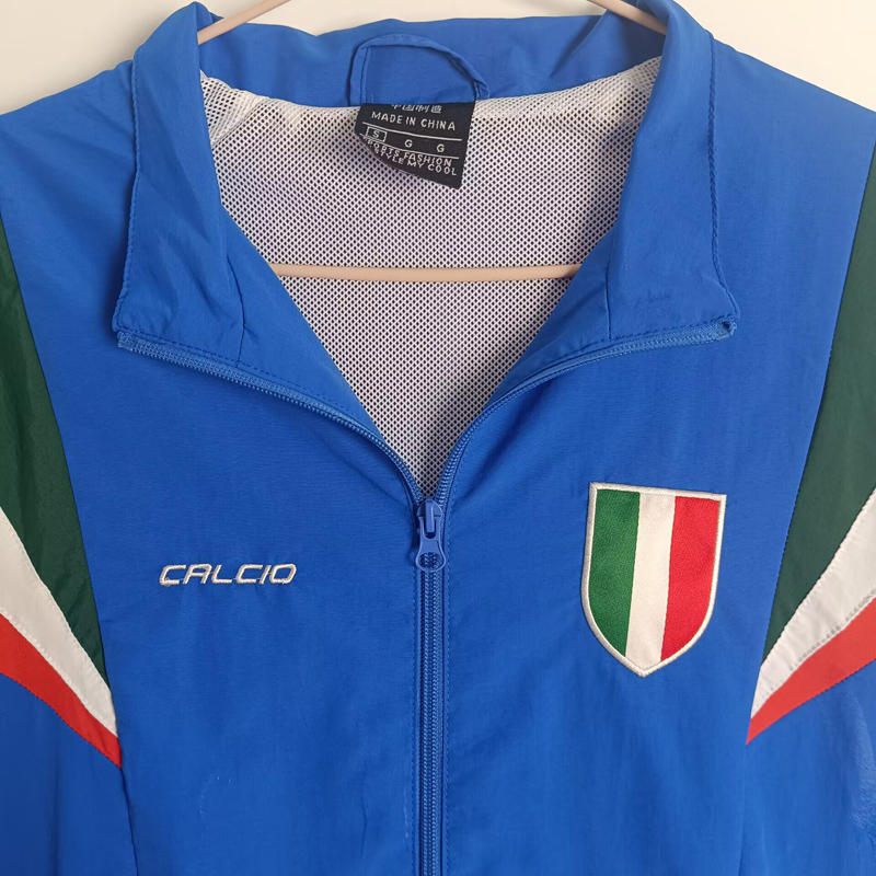 24-25 Italy Blue Windbreaker