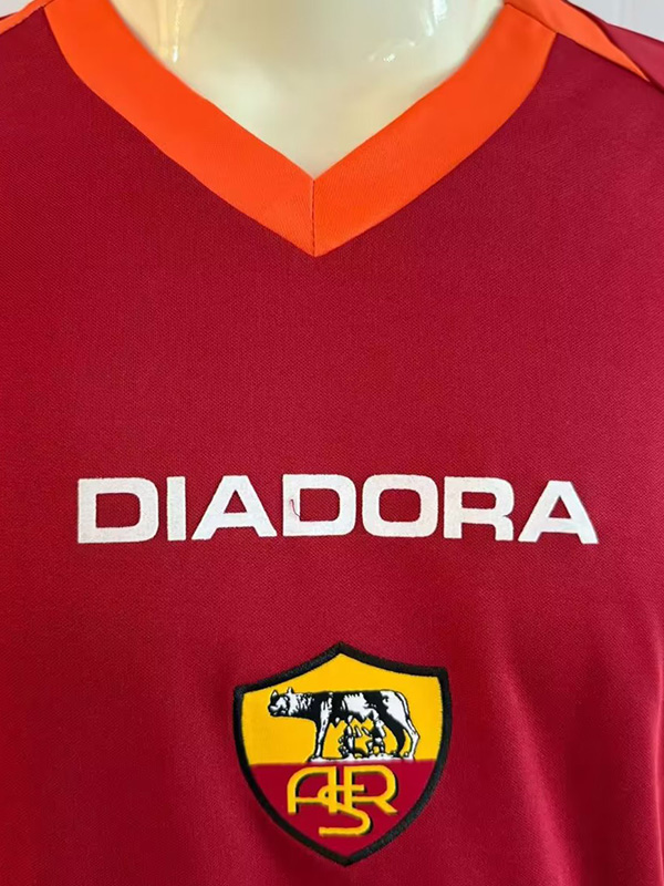 2006-2007 Roma Home Retro Soccer Jersey