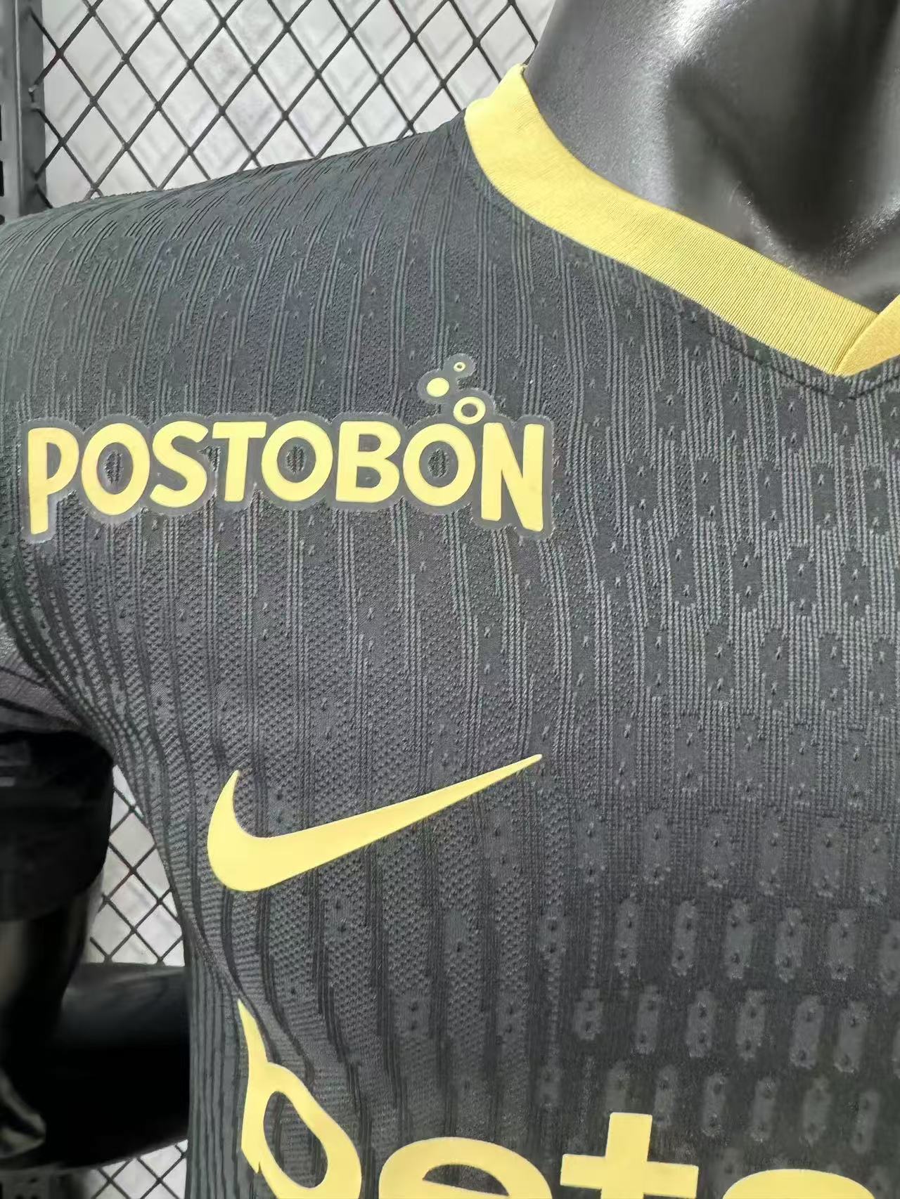 25-26 Atletico Nacional Away Player Version Soccer Jersey